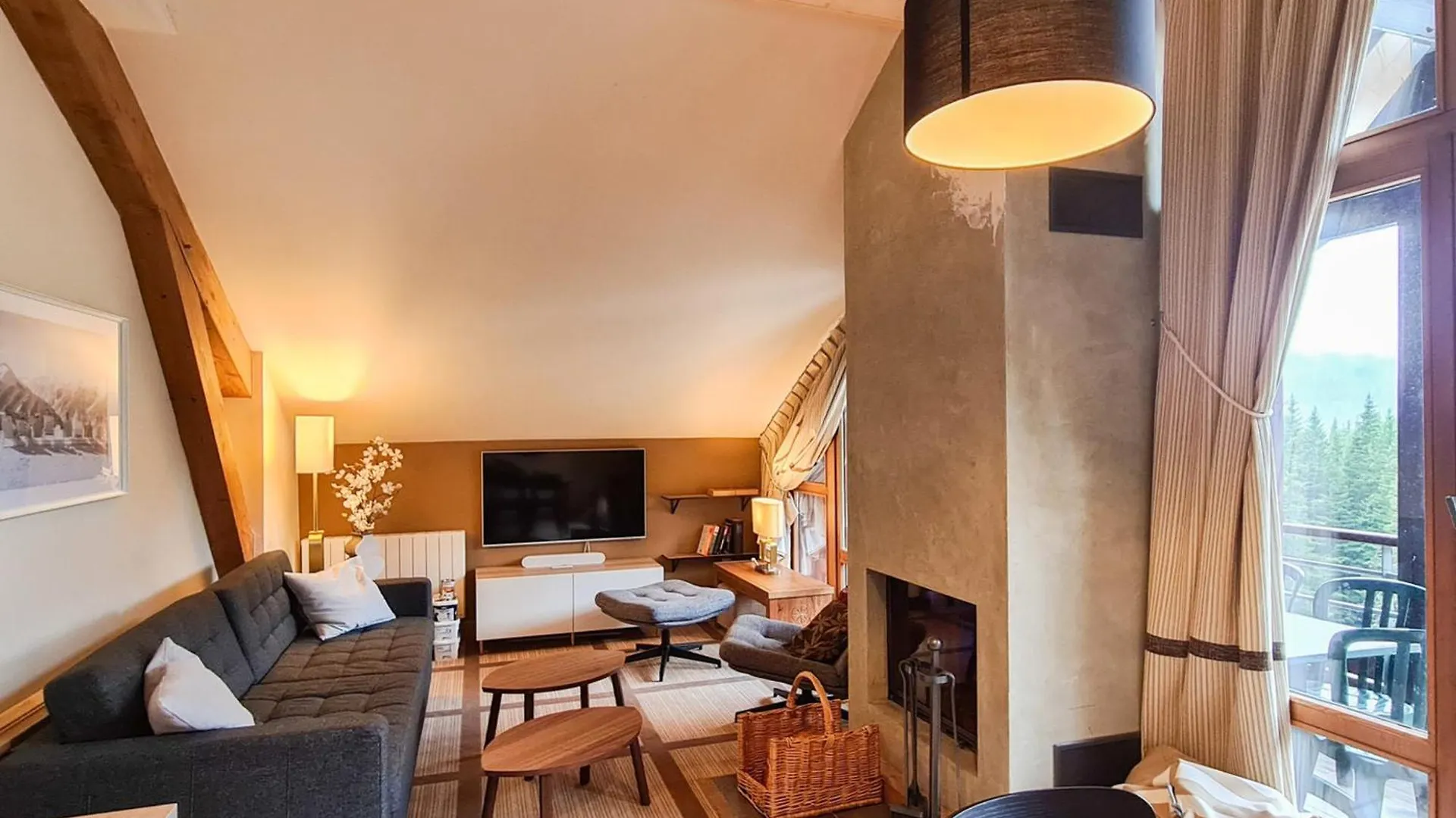 Appartement 3 Pieces Avec Cheminee, Acces Pistes, Piscine, Spa, Wifi - Flaine Montsoleil - Fr-1-425-140 Апартаменты